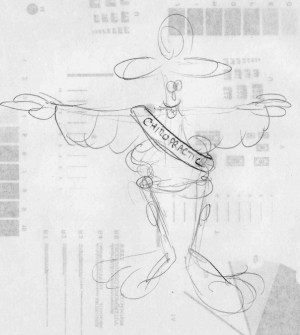 chiro-vert-angel-sketch